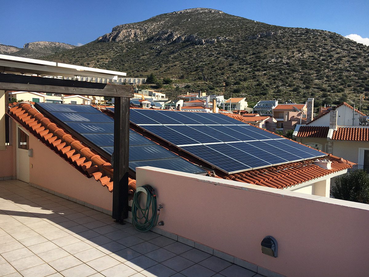 ΦΩΤΟΒΟΛΤΑΪΚΗ ΕΓΚΑΤΑΣΤΑΣΗ 7kWp_ΓΛΥΦΑΔΑ