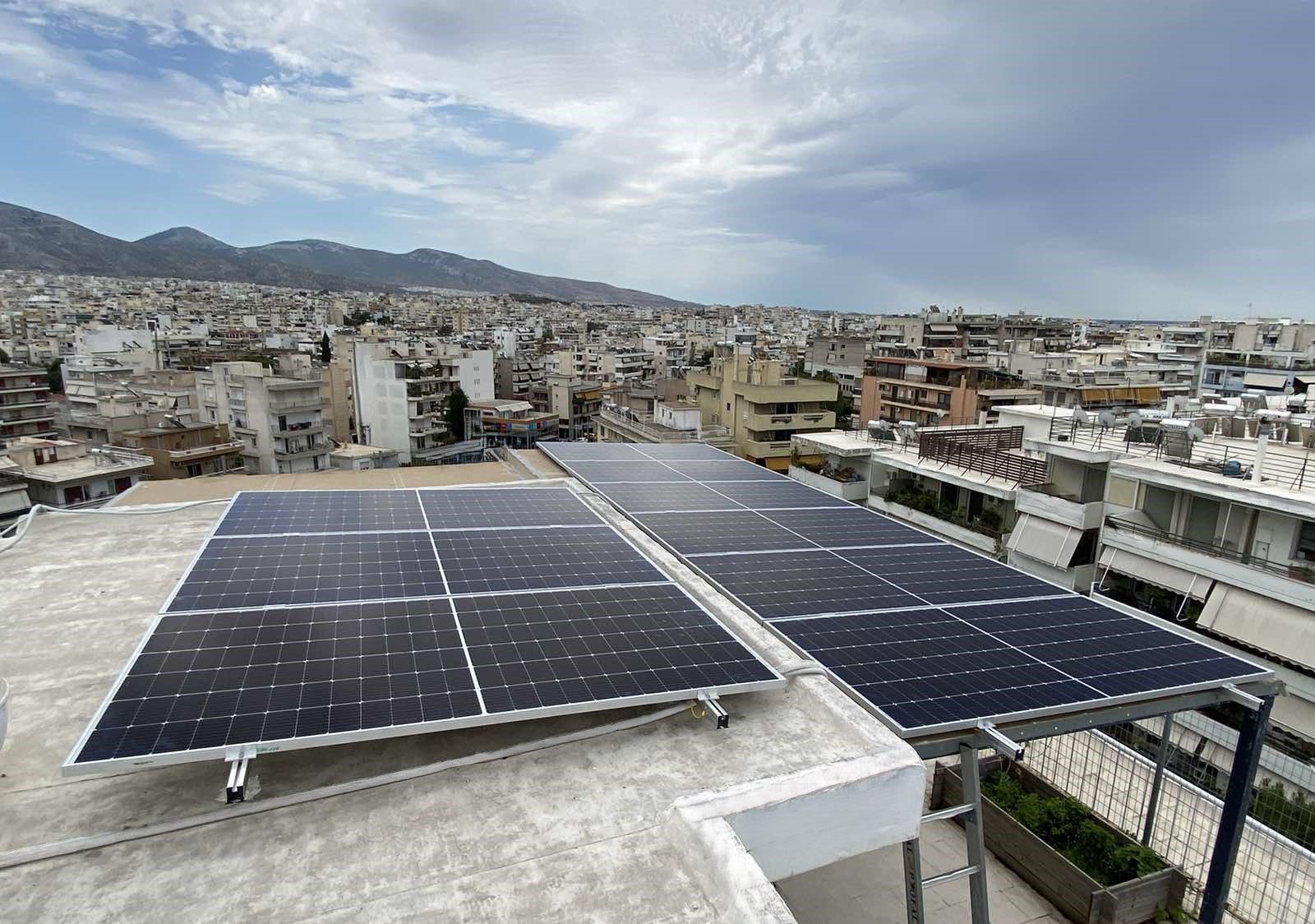 ΦΩΤΟΒΟΛΤΑΪΚΗ ΕΓΚΑΤΑΣΤΑΣΗ 4.99kWp + BYD_Π.ΦΑΛΗΡΟ