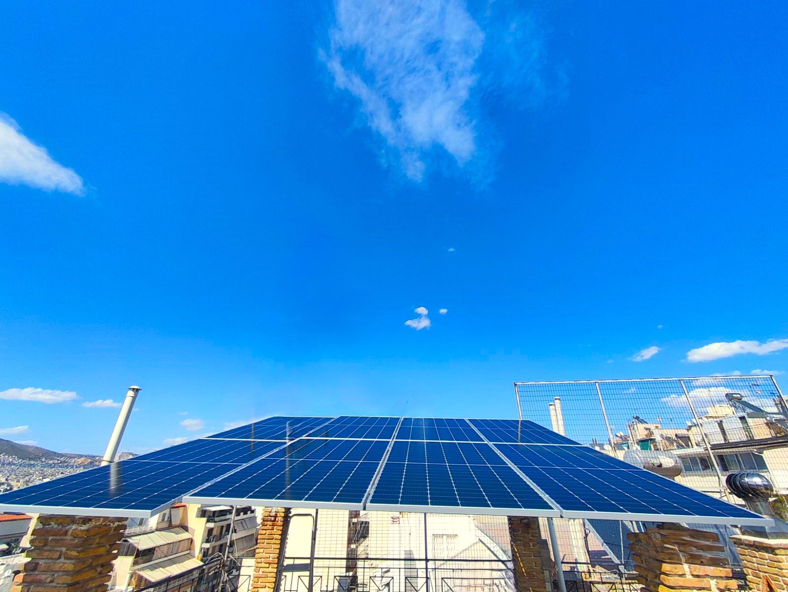ΦΩΤΟΒΟΛΤΑΪΚΗ ΕΓΚΑΤΑΣΤΑΣΗ 4.99kWp_FULL BACKUP_ΠΕΙΡΑΙΑΣ