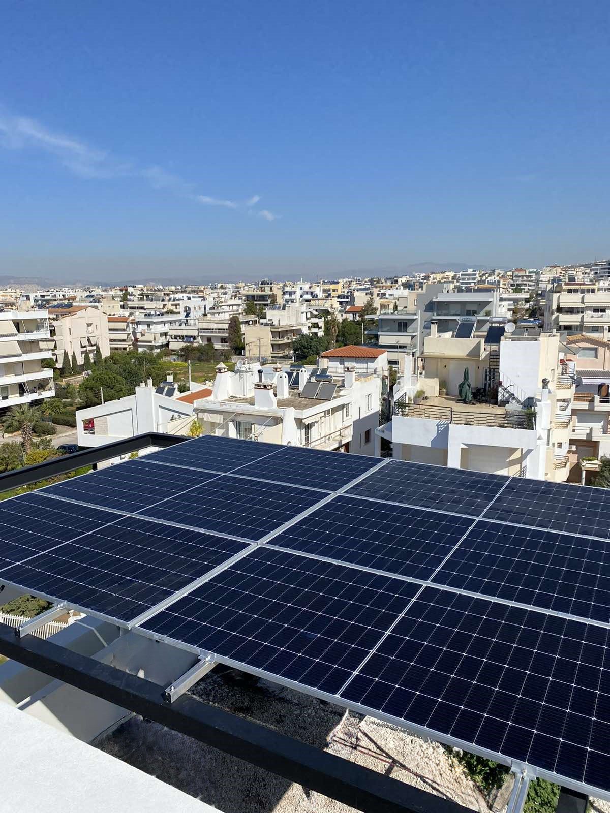 ΦΩΤΟΒΟΛΤΑΪΚΗ ΕΓΚΑΤΑΣΤΑΣΗ 3.30kWp_ΓΛΥΦΑΔΑ