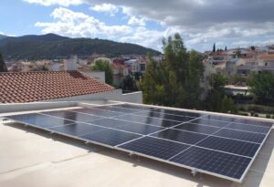 ΦΩΤΟΒΟΛΤΑΪΚΗ ΕΓΚΑΤΑΣΤΑΣΗ 8.10kWp_ΓΕΡΑΚΑΣ