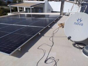 ΦΩΤΟΒΟΛΤΑΪΚΗ ΕΓΚΑΤΑΣΤΑΣΗ 8.10kWp_ΓΕΡΑΚΑΣ