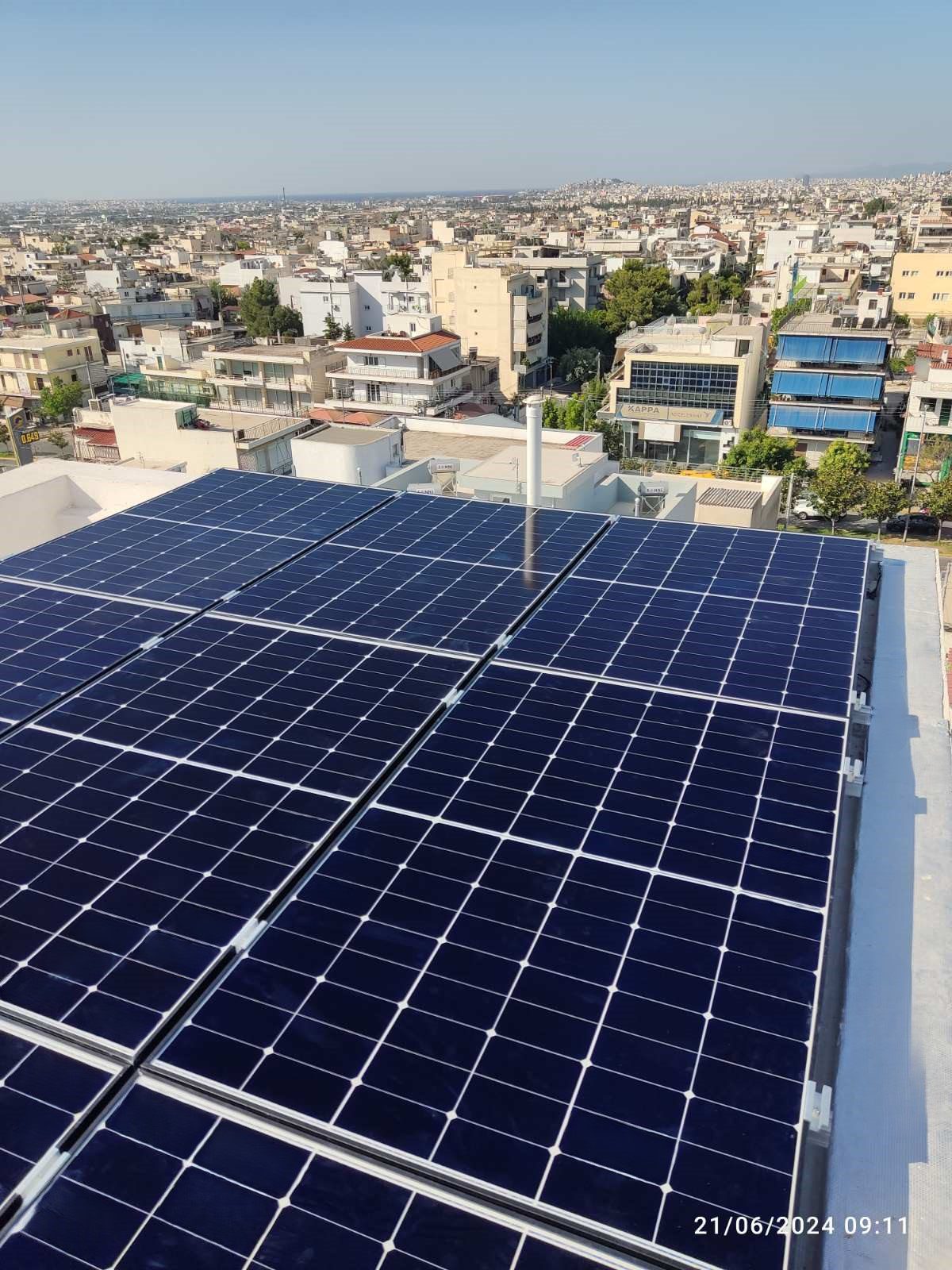ΦΩΤΟΒΟΛΤΑΪΚΗ ΕΓΚΑΤΑΣΤΑΣΗ 4.84kWp_ΑΙΓΑΛΕΩ