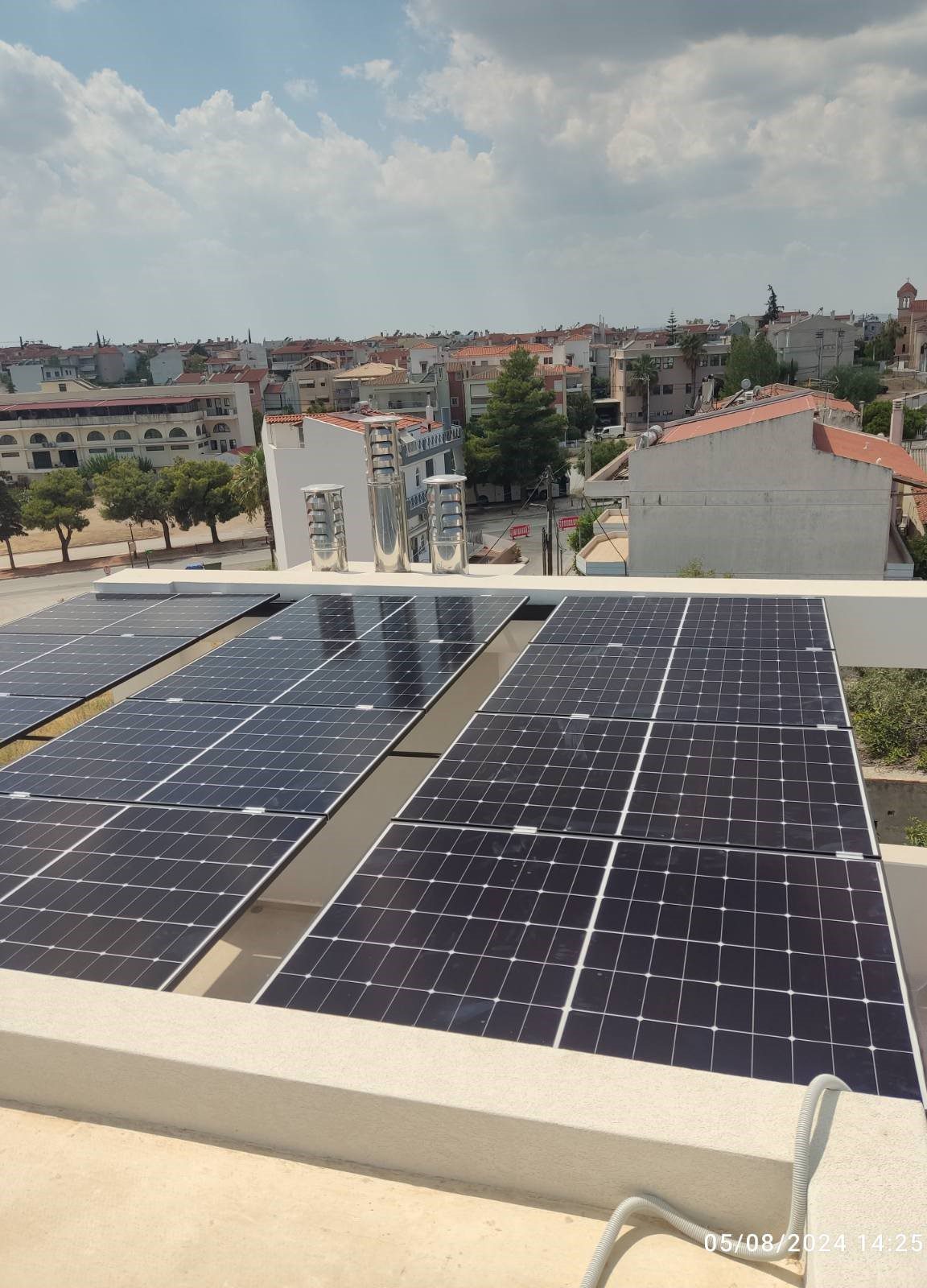 ΦΩΤΟΒΟΛΤΑΪΚΗ ΕΓΚΑΤΑΣΤΑΣΗ 5.28kWp x 2_FULL BACKUP_ΓΕΡΑΚΑΣ