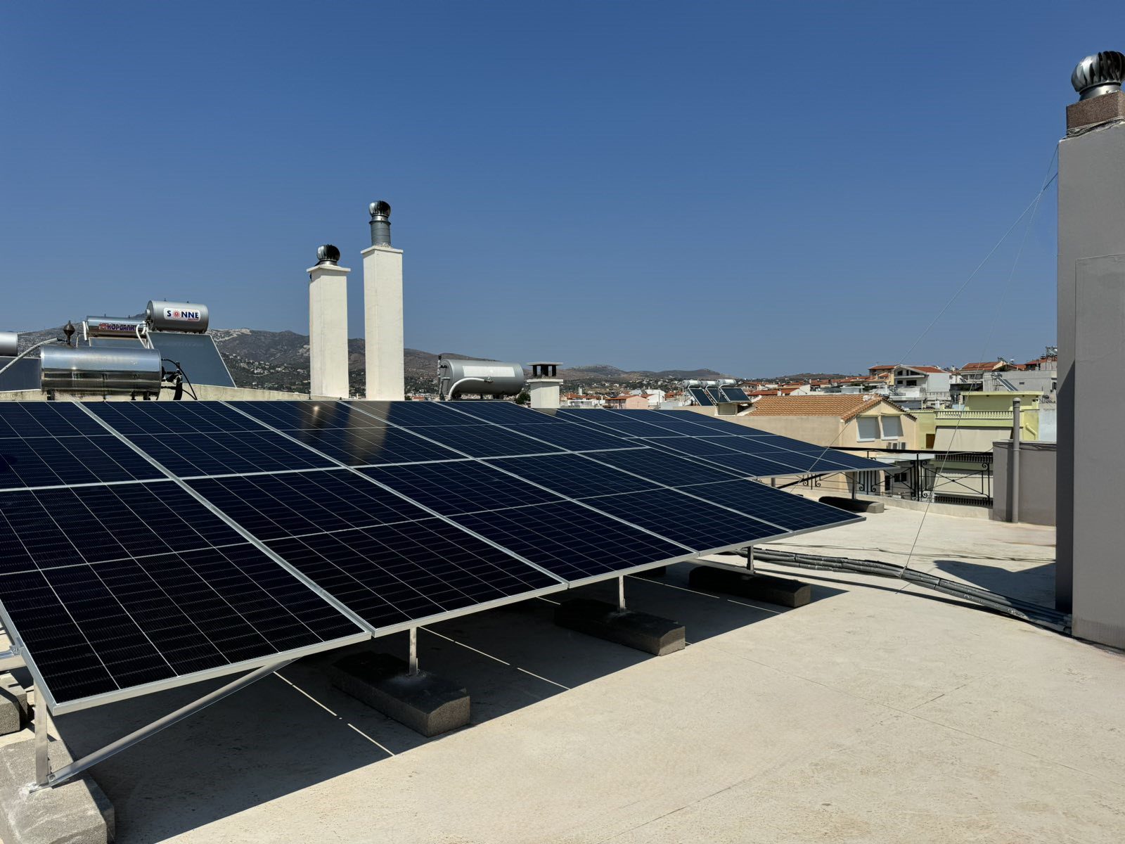 ΦΩΤΟΒΟΛΤΑΪΚΗ ΕΓΚΑΤΑΣΤΑΣΗ 9.99kWp_ΑΓΙΑ ΠΑΡΑΣΚΕΥΗ