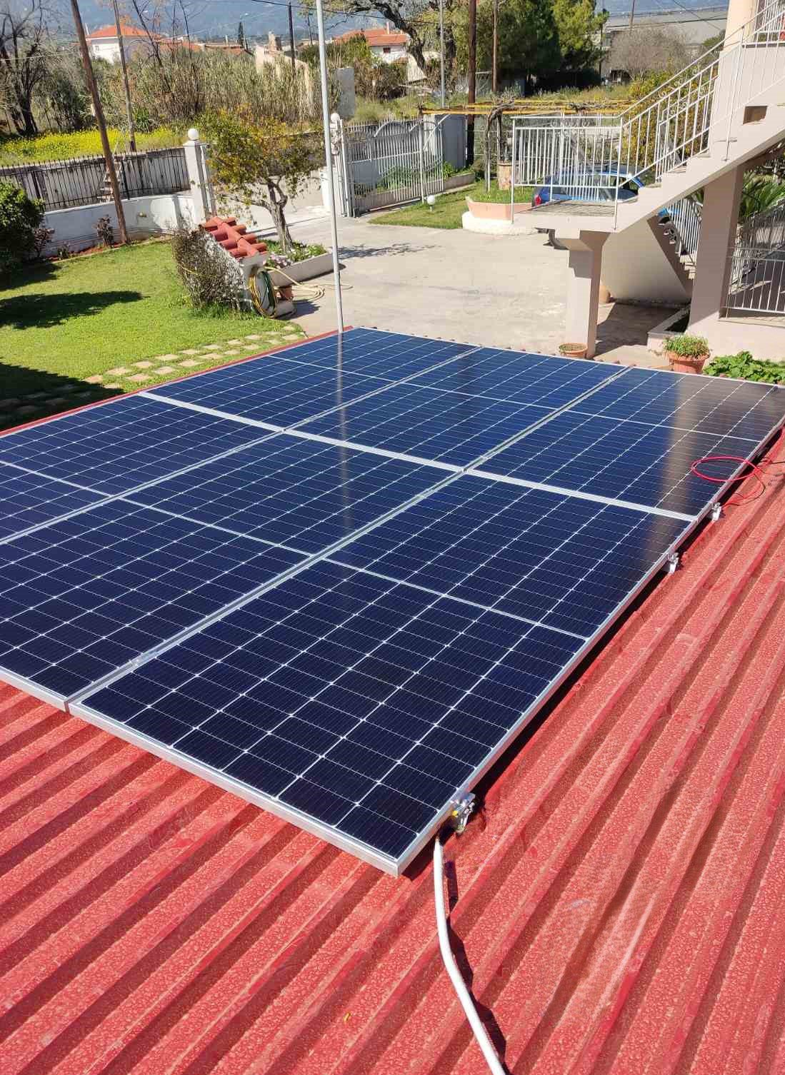 ΦΩΤΟΒΟΛΤΑΪΚΗ ΕΓΚΑΤΑΣΤΑΣΗ 3.33kWp_ΚΟΡΙΝΘΟΣ