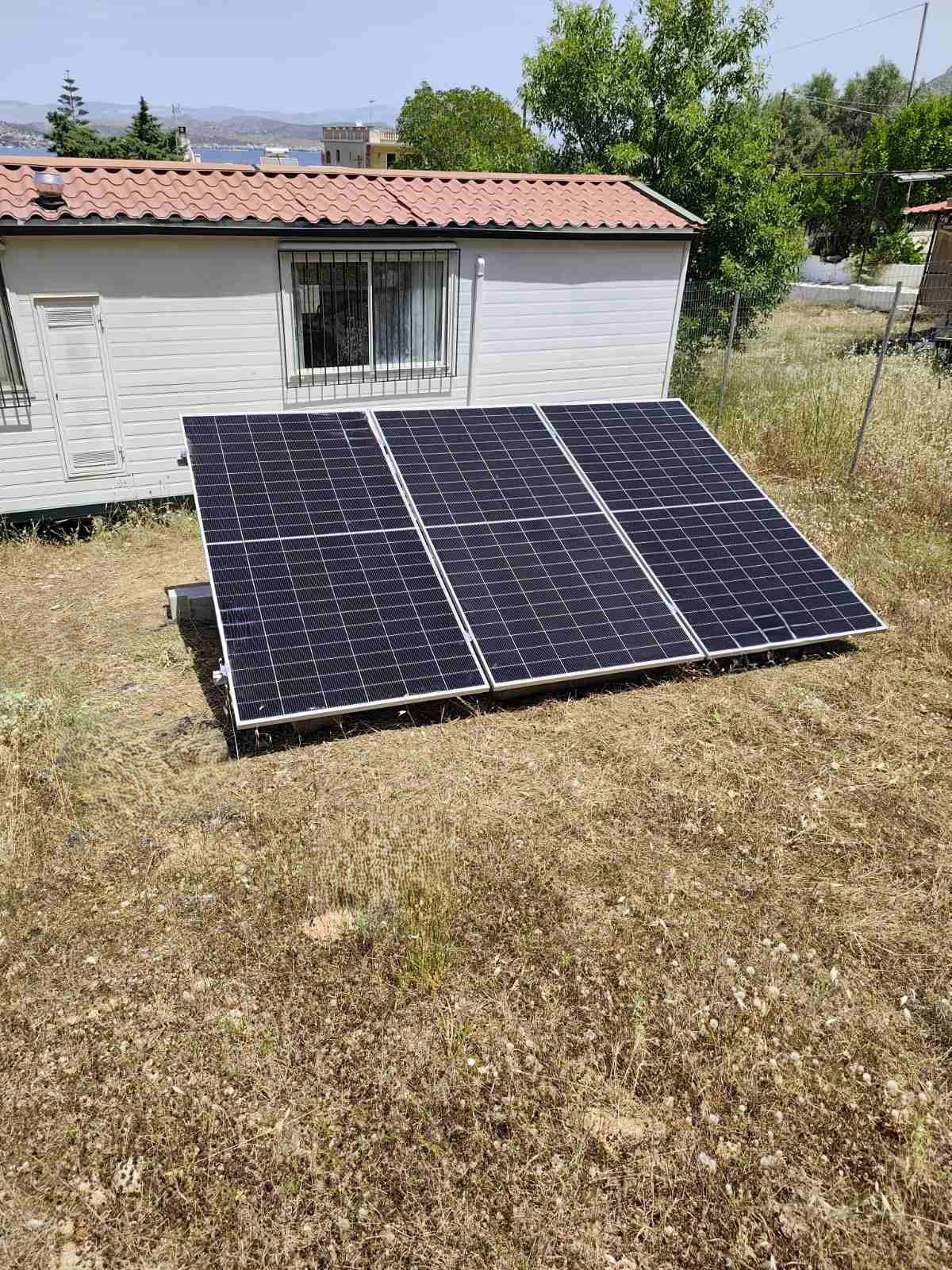 ΦΩΤΟΒΟΛΤΑΪΚΗ ΕΓΚΑΤΑΣΤΑΣΗ OFF-GRID 2.5kWp_ΣΑΛΑΜΙΝΑ