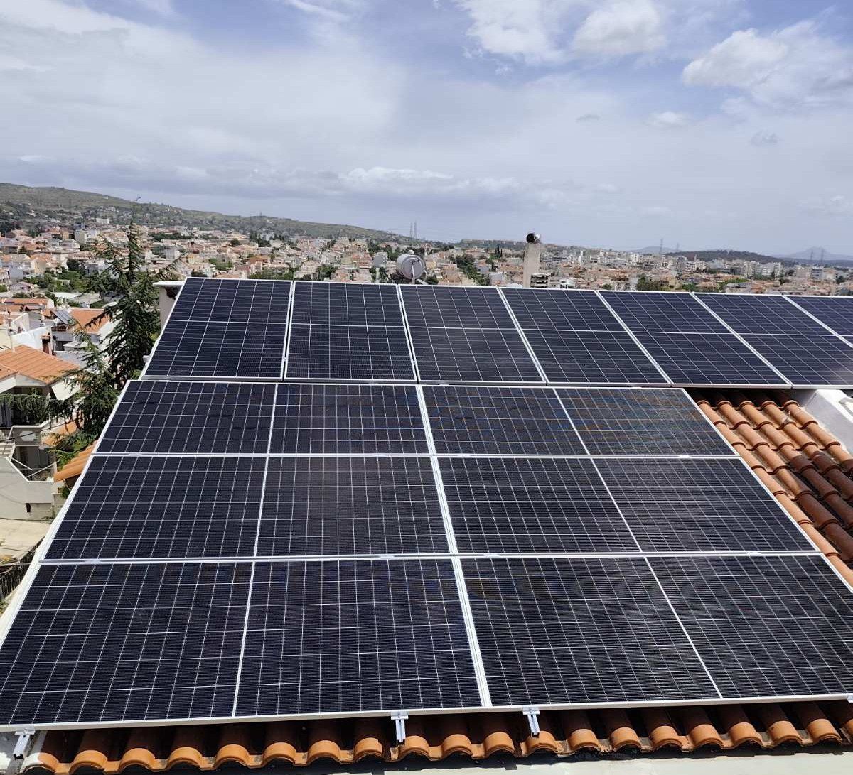 ΦΩΤΟΒΟΛΤΑΪΚΗ ΕΓΚΑΤΑΣΤΑΣΗ 10.45kWp_ΓΕΡΑΚΑΣ