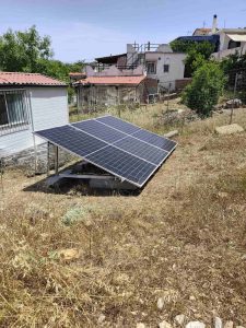 ΦΩΤΟΒΟΛΤΑΪΚΗ ΕΓΚΑΤΑΣΤΑΣΗ OFF-GRID 2.5kWp_ΣΑΛΑΜΙΝΑ