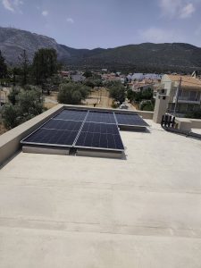 ΦΩΤΟΒΟΛΤΑΪΚΗ ΕΓΚΑΤΑΣΤΑΣΗ 3.10kWp _ΓΛΥΚΑ ΝΕΡΑ