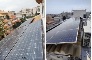 ΦΩΤΟΒΟΛΤΑΪΚΗ ΕΓΚΑΤΑΣΤΑΣΗ 3.10kWp _ΓΛΥΚΑ ΝΕΡΑ