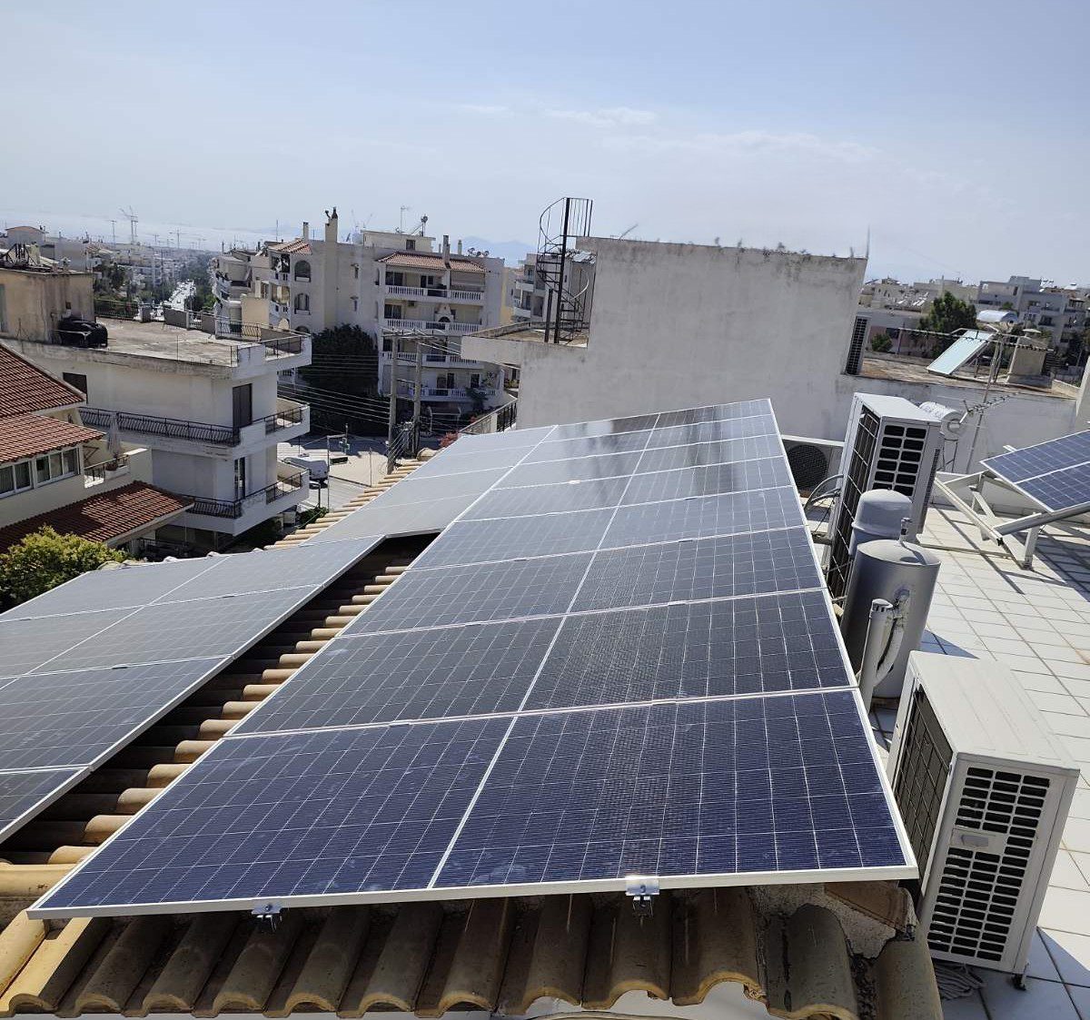 ΦΩΤΟΒΟΛΤΑΪΚΗ ΕΓΚΑΤΑΣΤΑΣΗ 3.10kWp _ΓΛΥΚΑ ΝΕΡΑ
